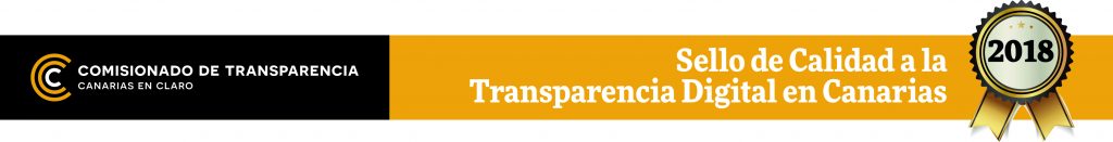 Sello de Calidad de la Transparencia Digital en Canarias 2018