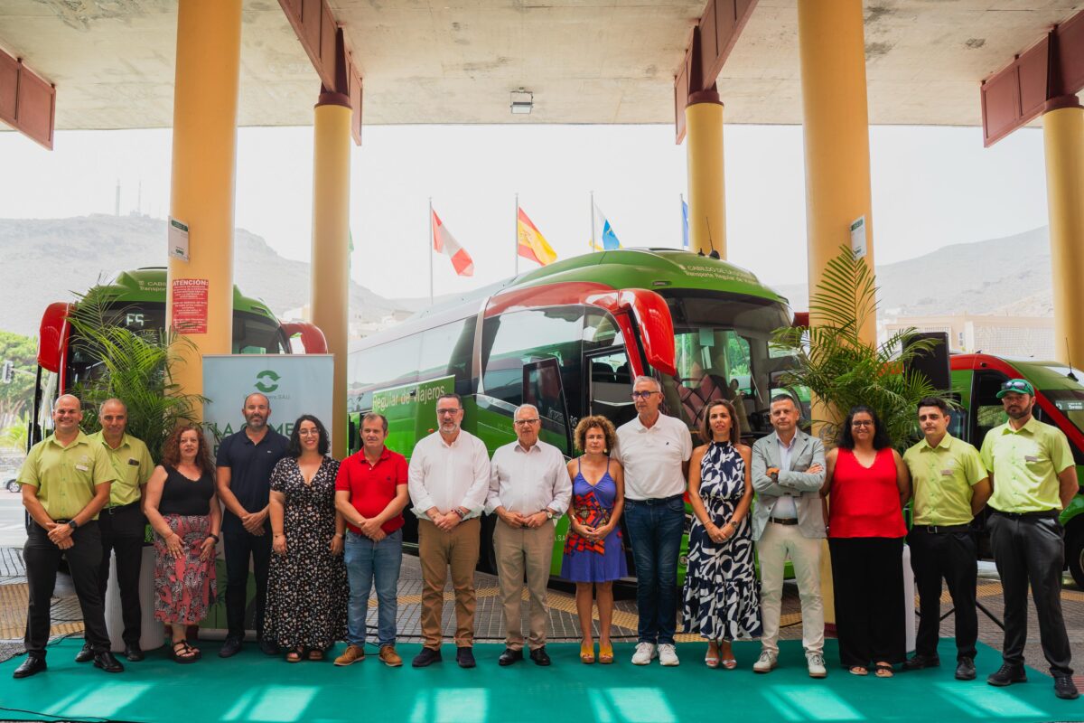 GuaguaGomera incorpora nuevas guaguas a las líneas que conectan San Sebastián con Valle Gran Rey y Vallehermoso