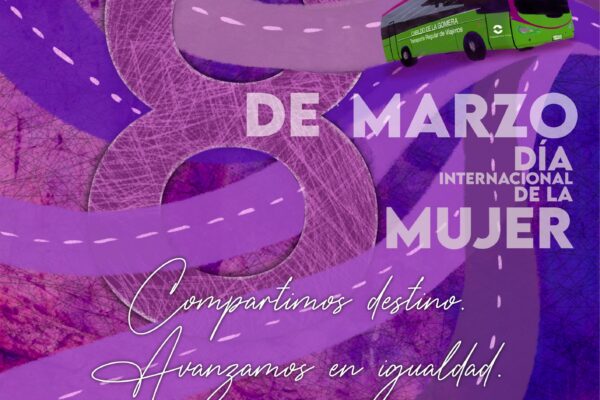 GuaguaGomera desarrolla la acción ‘8M: Compartimos destino, avanzamos en igualdad’ con motivo del Día Internacional de la Mujer